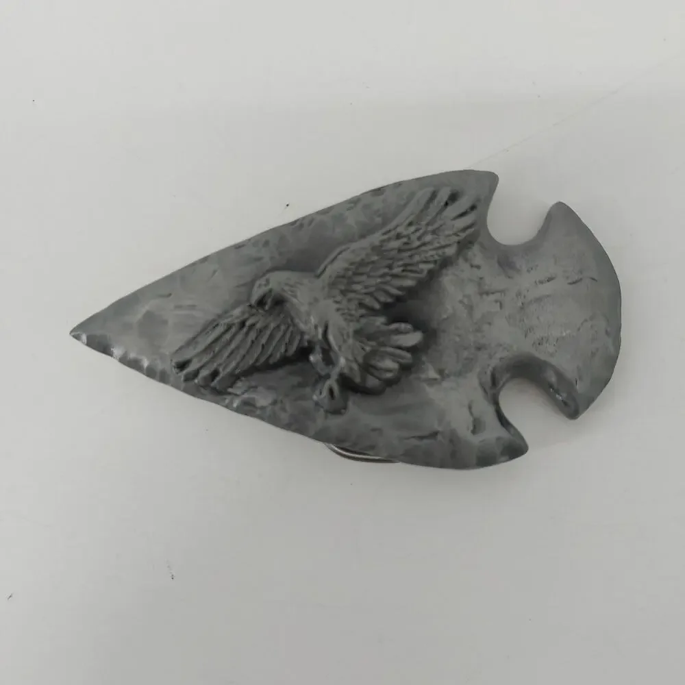 Western Cowboy Arrow Eagle Belt Buckle Native American